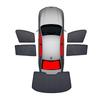 For Ebro S800 Tiggo 8 Pro/Pro Max 2024~2026 2025 Car Magnetic Mesh Privacy Sunshade Side Window Sun Shade Protection Accessories