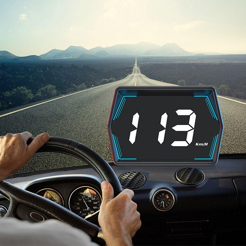 HUD HUD Car Head Up Display Plastic Windshield Projector GPS Car Digital Speedometer  Car Digital