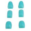 6Pcs Saxophone Key Risers Silicone Comfortable Cushioning Saxophone Finger Pad Sax Thumb Pad