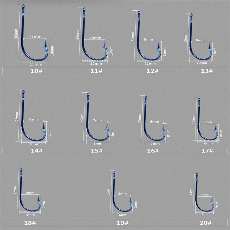 

FTK 50 шт. рыболовный крючок аксессуары для ловли карпа нахлыстом кольцевой крючок из высокоуглеродистой стали с колючим крючком Size20
