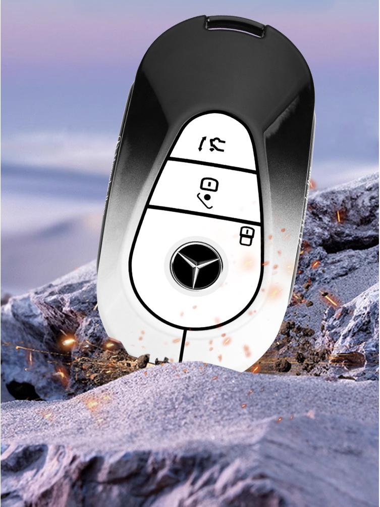 Mercedes-Benz E300L / C260L / GLC300L / A200 / GLA200 / GLB220 Metallschlüsselhülle