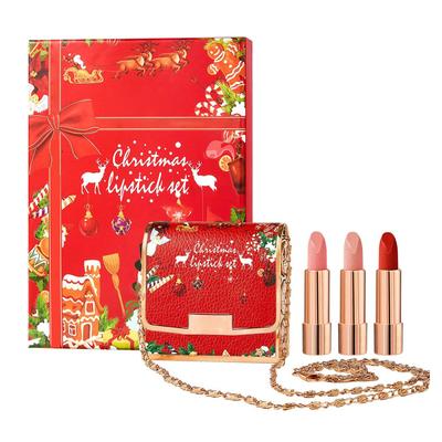 3PCs Lip Balm Set, Tinted Lip Gloss & Lipstick Collection for Women, Daily Moisturizing and Hydrating Lip Care Kit