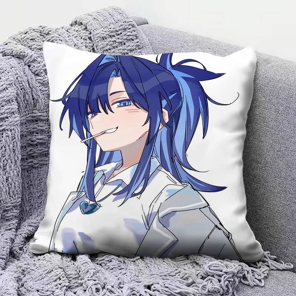 Way 2 U Ouro Kronii hololive EN   Home Sofa Cushion Covers and Aecorative Custom Pillow Covers