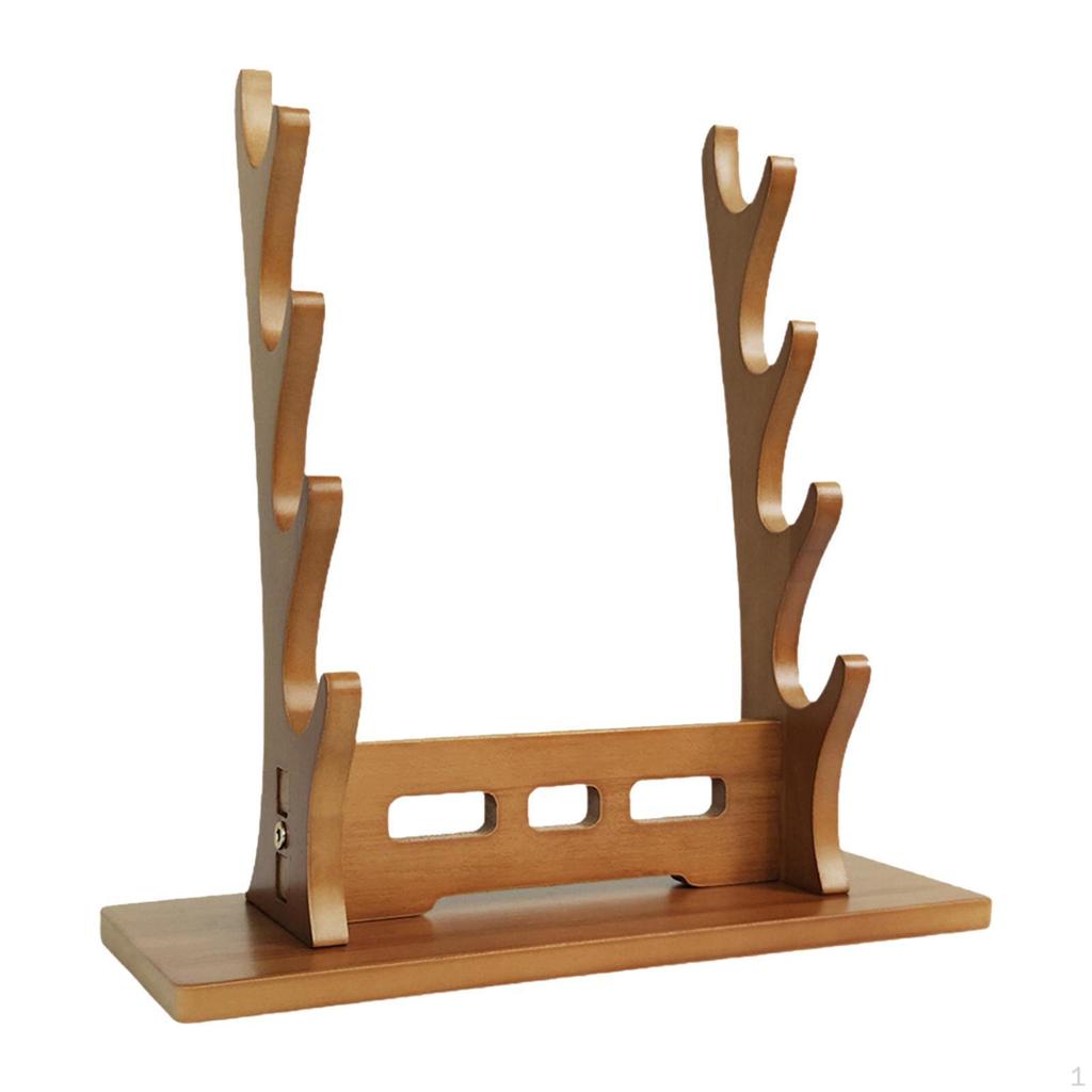 Samurai Rack Podstawa Uchwytu na Miecze Średniowieczny Wieszak Tanto Wakizashi
