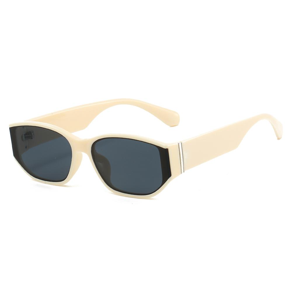 JYL Oval PC Frame Sunglasses UV400 Unisex Punk Street Cool Trendy / 8001