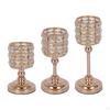 Crystal Holder ,Modern Stand, Wedding Tealight for Party Holiday Desktop Decoration
