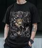 2026 Summer Popular Anime Death Note Oversized TShirt Misa Aunisexe Gothic Skull Heart Art Print Casual Tee For Unisex Unisex