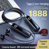 Wireless Neckband Sports Headphones for OPPO, Apple, Huawei, Xiaomi, VIVO - Bluetooth Celebrity Style