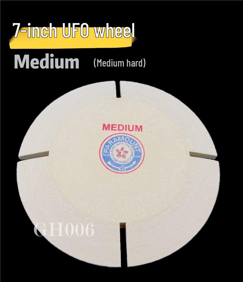 4-Inch Super Hard Wool Polishing Wheel for Jewelry and Watch Mirror Finish