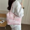 Stylish Women's Large Capacity Tote Bag - Trendy Design for Shopping & Commuting