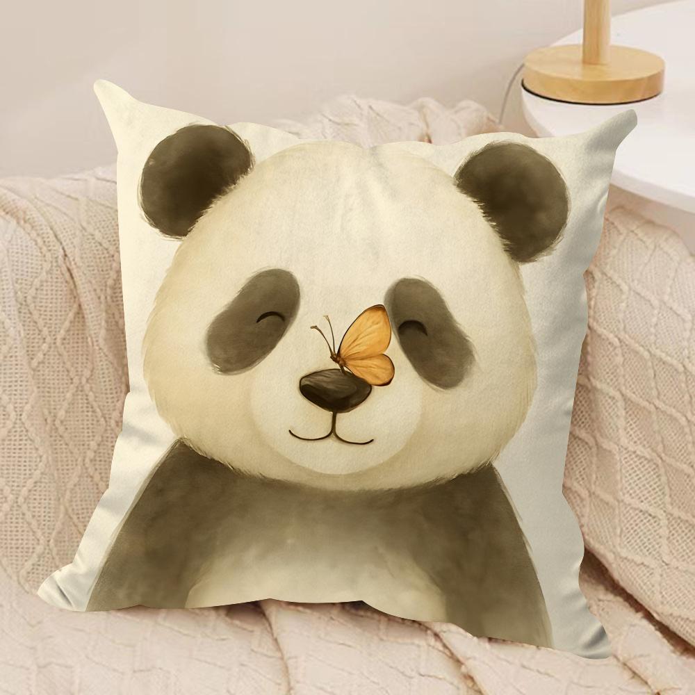 Vintage Flowers and Animals Cushion Cover Soft Plush Throw Pillow Cover DoubleSided Printed Cushion Case Sofa Home Decor