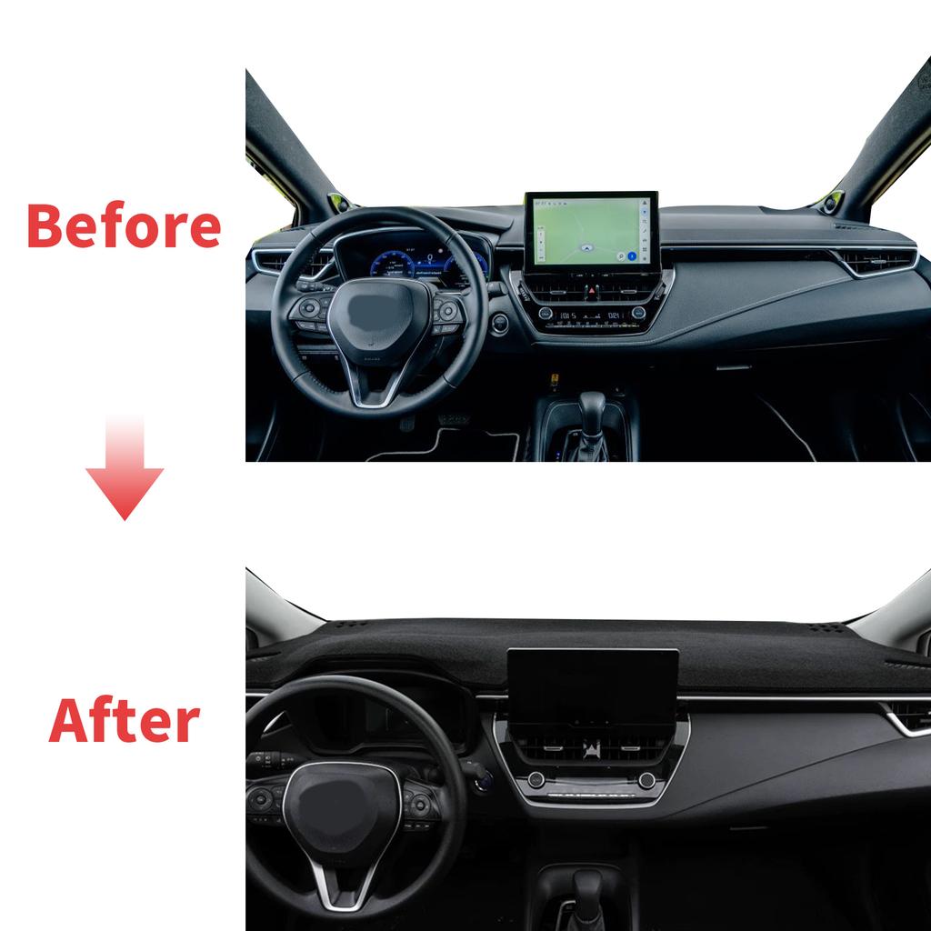 for Toyota Corolla E210 2019-2025 Car Dashmat Dashboard Cover Pad Sunshade Protective Carpet Accessories DashMat