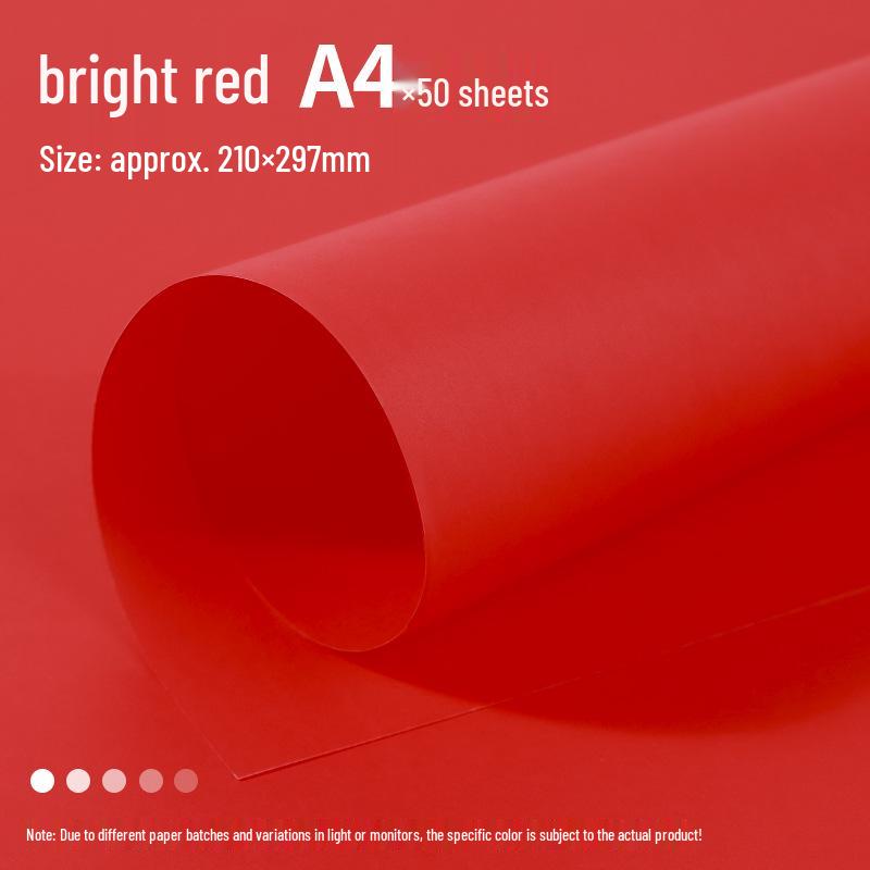 Macaron barevný karton A3/A4 4K/8K Origami papír pro studenty a pop-up knihy