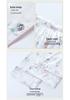 Women's Ice Silk Summer Pajamas - Long Sleeve Cardigan with Cute Cartoon Design