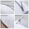 Multi-Purpose Mesh Laundry Bag with Locking Zipper Washable Shoe Storage Pouch for Travel Home Laundry