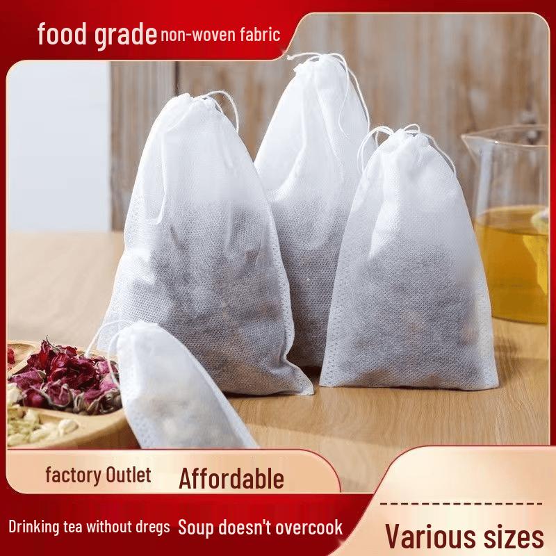 

Disposable Drawstring Tea & Herb Filter Bags