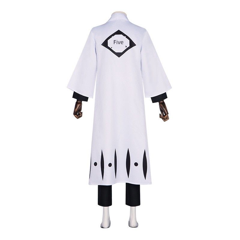 Bleach Kurosaki Ichigo Cosplay Costume Bleach Captain Ichigo Uniform Haori Set Cosplay Halloween Performance Costume