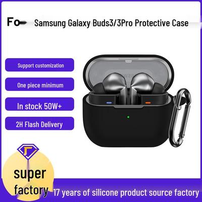 Samsung Galaxy Buds3/Pro/FE Siliconen Beschermhoes