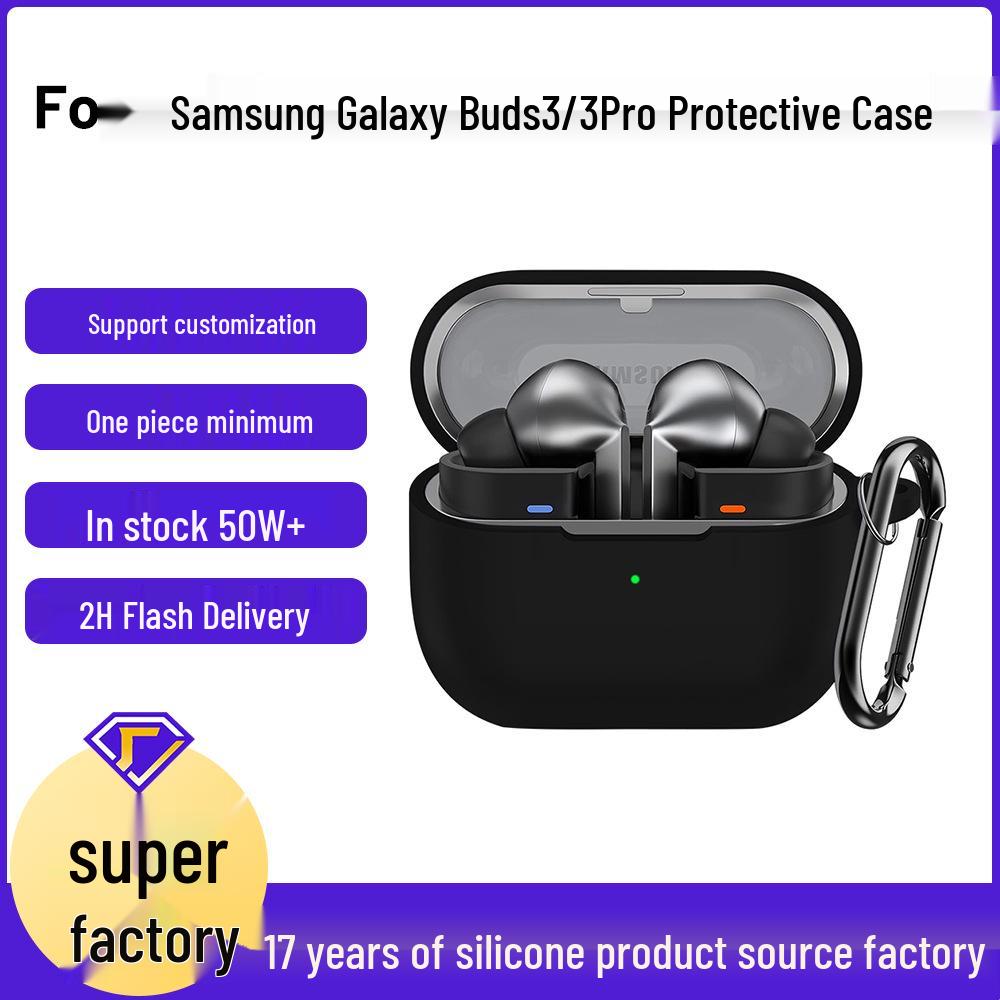 Samsung Galaxy Buds3/Pro/FE Silikon Schutzhülle