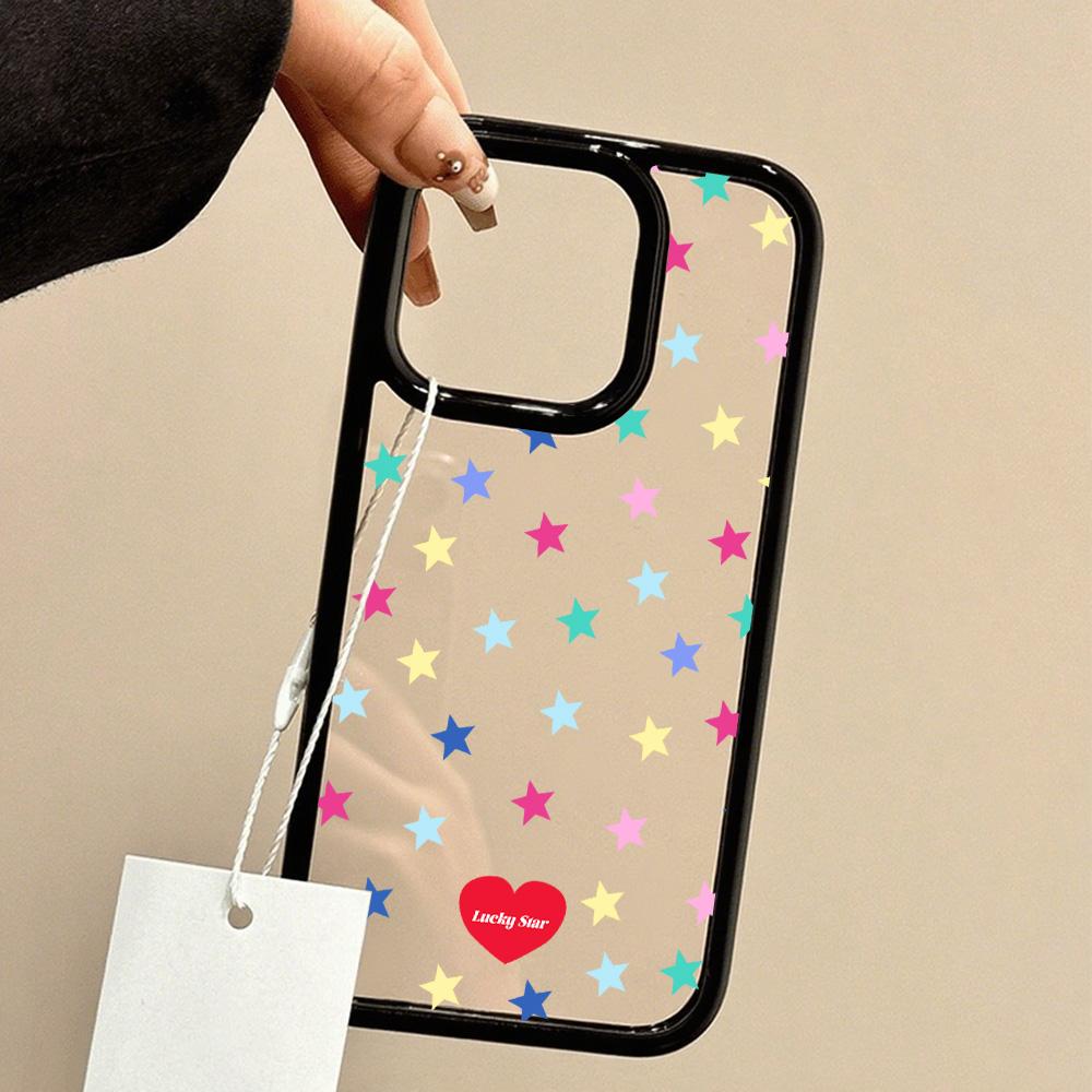 Acrylic Phone Case for iPhone 11 12 13 14 Pro 12 14 16 Pro Max for Samsung A16 A36 A56 S24 FE High-quality Painted Anti-fall Mobile Phone Case