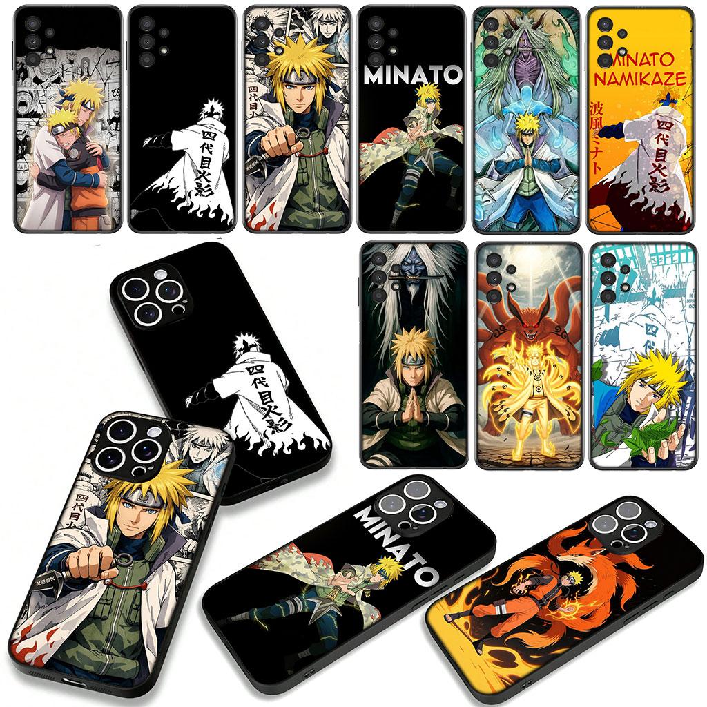 for Motorola Moto G54 G05 G24 G55 G75 G85 G15 G57 G86 Power Edge 50 30 Ultra Fusion neo Pro Case Namikaze Minato Narutos Comics