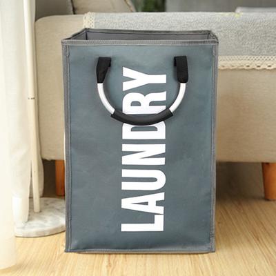 Home Organizzazione Oxford Cloth Utile Pieghevole Vestiti Sporchi Sacchetto Portabiancheria Cesto Portabiancheria
