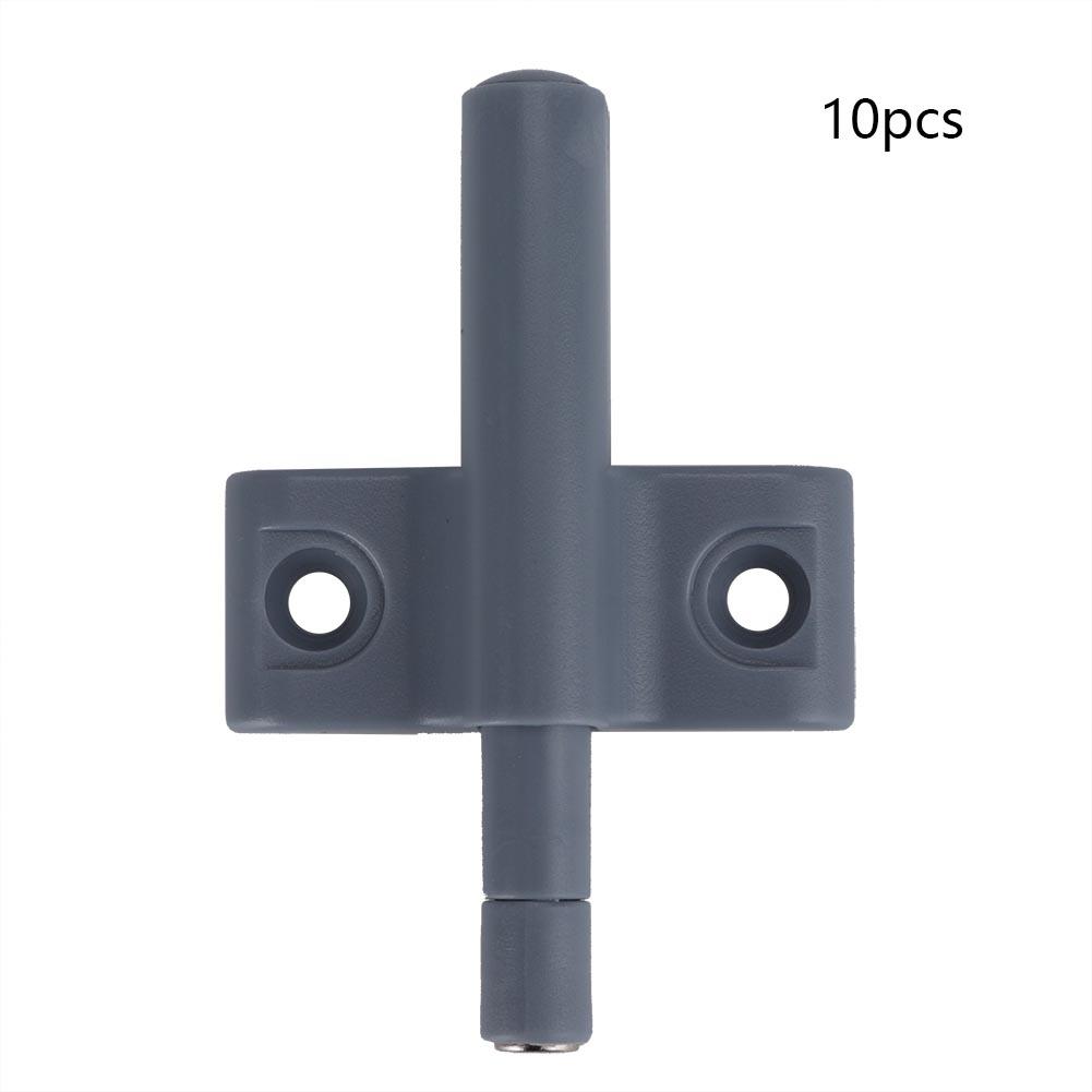 10Pcs Cupboard Cabinet Drawer Closet Door Latch Push To Open System Damper Magnetic Tip