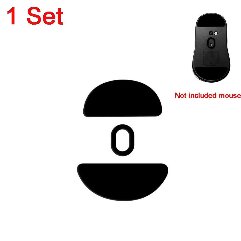 Wear-Resistant Mouse Foot Pads Mouse Skate Glides for RAPOO VT6 MAX/Pro Gaming Mice Black 1 set