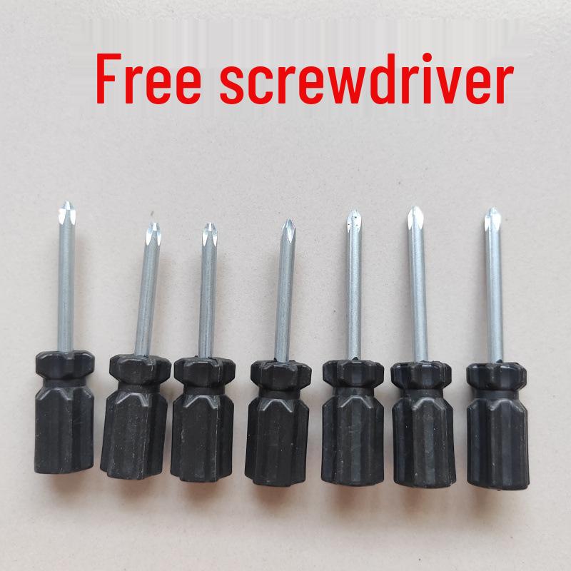 Schwarzer Griff Stark Magnetischer Kreuzschlitz- und Torx-Schraubendreher