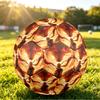Naruto Uzumaki Printed Size 5 Standard Football, Waterproof PU Training Soccer Ball for Outdoor Sports