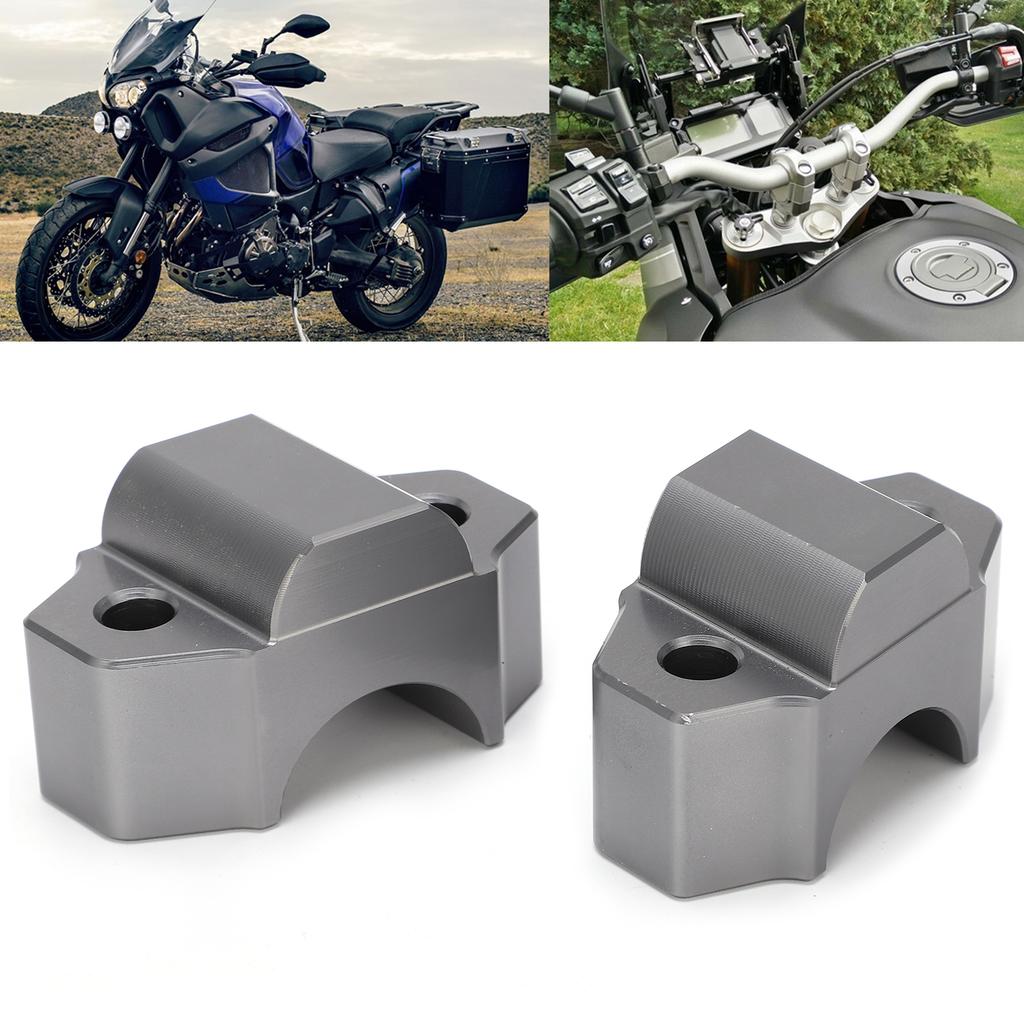 Handlebar Riser Mount Aluminum Alloy Replacement for SUPER TENERE XT1200 2014‑2018