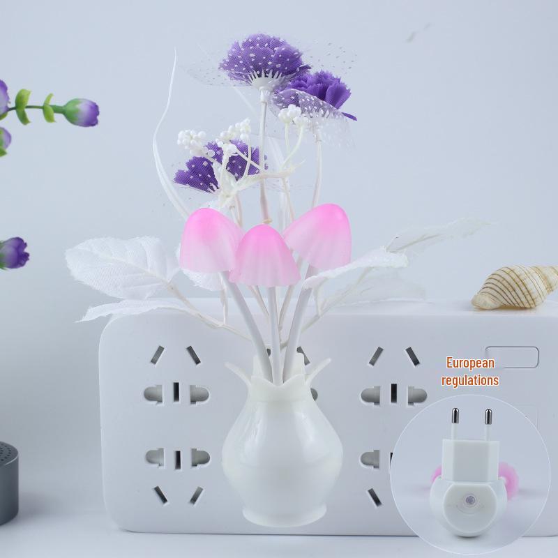 Multi-Color Changing Sensor Vase Night Light (EU/US Standard)