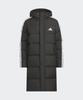 Adidas 3-Stripe Regular Fit Long Down Padded Jacket - Black / Jz8731