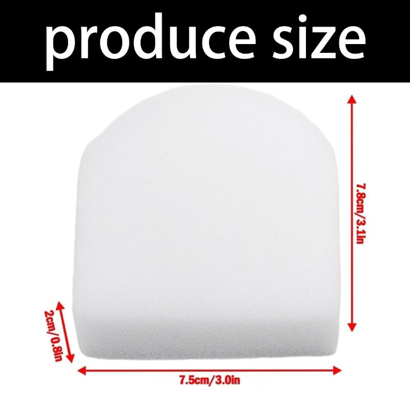 10Pcs Vacuum Filter Sponges for WD100 WD200 WD201 Vacuum Cleaner Floor Scrubber Replacement Part Accessories
