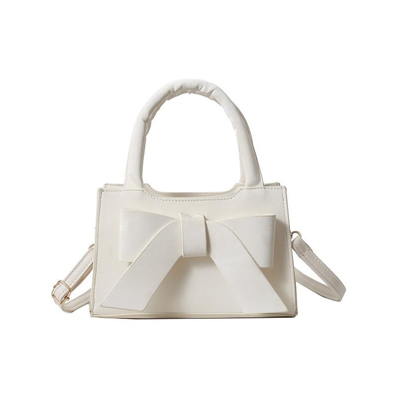 

Fashionable Women s Butterfly Bow Crossbody Bag 2024 Spring Edition Street Style Mini Bag белый