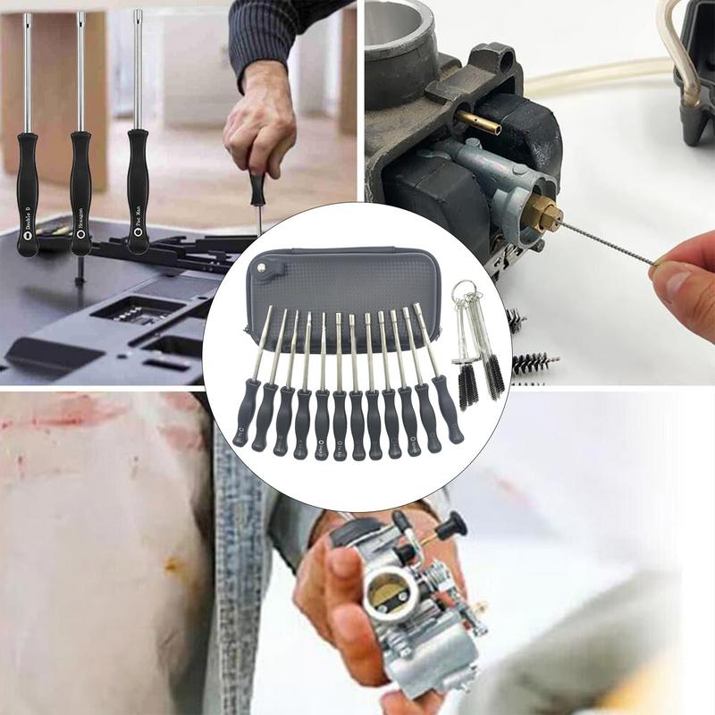 Narzędzie do regulacji gaźnika Wkrętak do gaźnika Skuteczna konserwacja Części zamienne do kosy strunowej Zawiera zestawy czyszczące