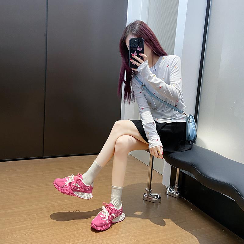 Malé bílé boty dámské jarní nové studentské volnočasové sportovní všestranné plátěné boty