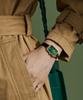 Lollalojeu Ms Lola Malachite Textured Leather Strap Women'S Watch