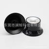 Hat-Shaped Electric Guitar Volume Knob for LP Bass, Tone/Volume Aluminum Potentiometer Cap
