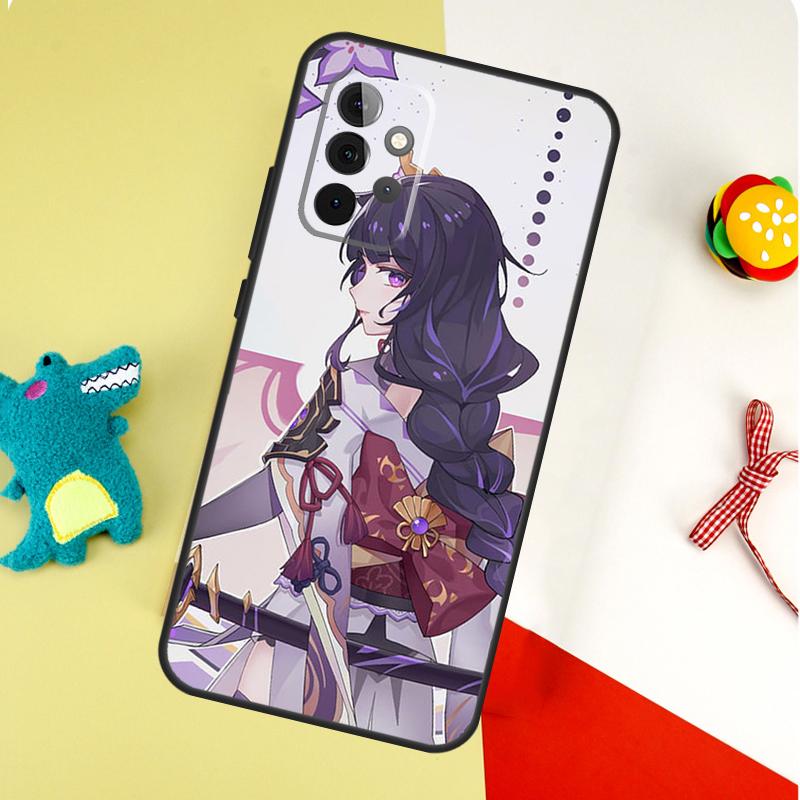 Baal Genshin Impact Game For Samsung Galaxy A54 A34 A14 A55 A35 A15 A53 A33 A13 A05 A06 A16 A22 A32 A52 Phone Case