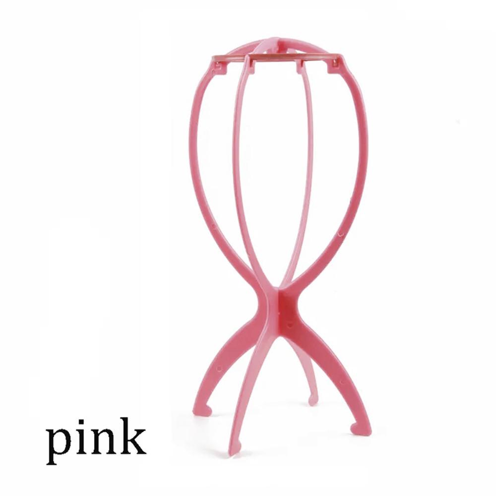 3pcs Stable Wig Stand Collapsible Hairpiece Holder For All Wigs and Hats Display Styling Tool for Haircut Training and Home Use
