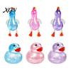 TPR Squeeze Toy 6Pcs Duck Slow-Rising Soft Fidget for Stress Relief Portable Decompression Gadget Kids Adults Fun Party Favor & Gift Box Quick