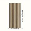 3D Wood Grain Wall Panel,Self-Adhesive Foam Thickened Wallpaper,Home Decoration Wall Sticker,Peel and Stick,Easy To Clean & Cut