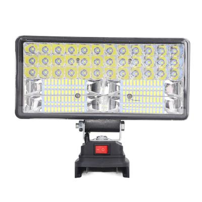 Luz de Trabalho LED Sem Fio 6000lm Alta Luminosidade Lâmpada à Prova d'Água para BL1430 BL1440 BL1450
