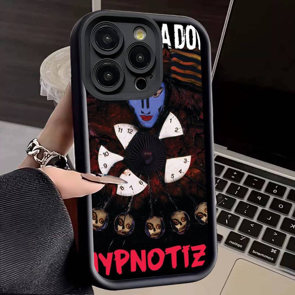 Metal Band System Of A Down For IPhone 17 Pro Max 16 15 14 13 12 11 Plus Black Soft Phone Cover
