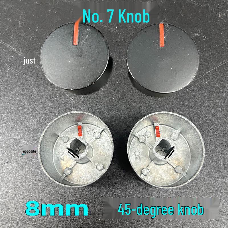 Perilla universal para cocina de gas con interruptor de 8 mm - Botón de encendido para quemador de cocina de gas natural y GLP