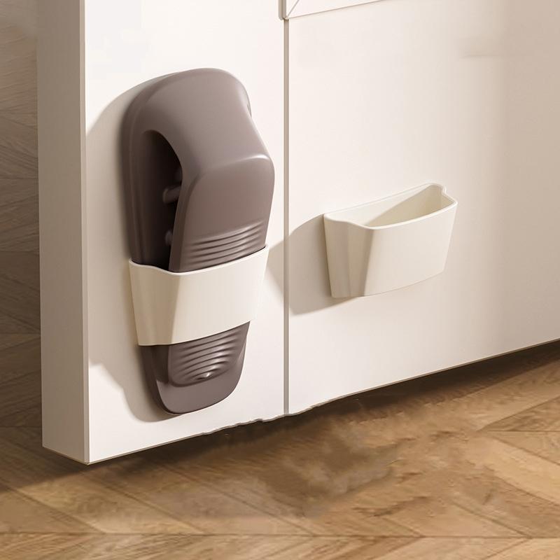 New Silicone Under Door Draft Stopper Wedge Anti-collision Door Stopper Home Office Non Perforated Buffer Door Rear Retainer