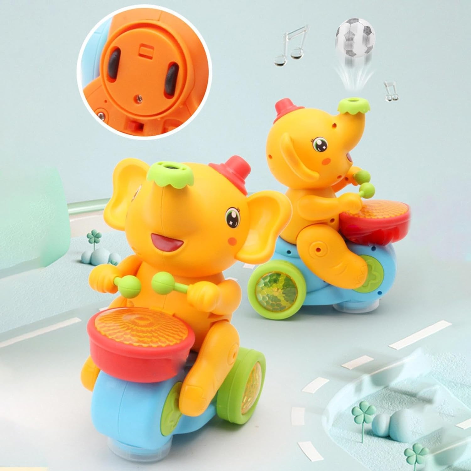 

funny elephant toy carElectronic Suspended blowing ball pet toys with sound light for boys girls Christmas Season gift