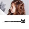 Simple Black Cats Hair Clip for Women Girl Lovely Cats Hairpin Hair Styling Barrettes for Various Hair Type and Occasion