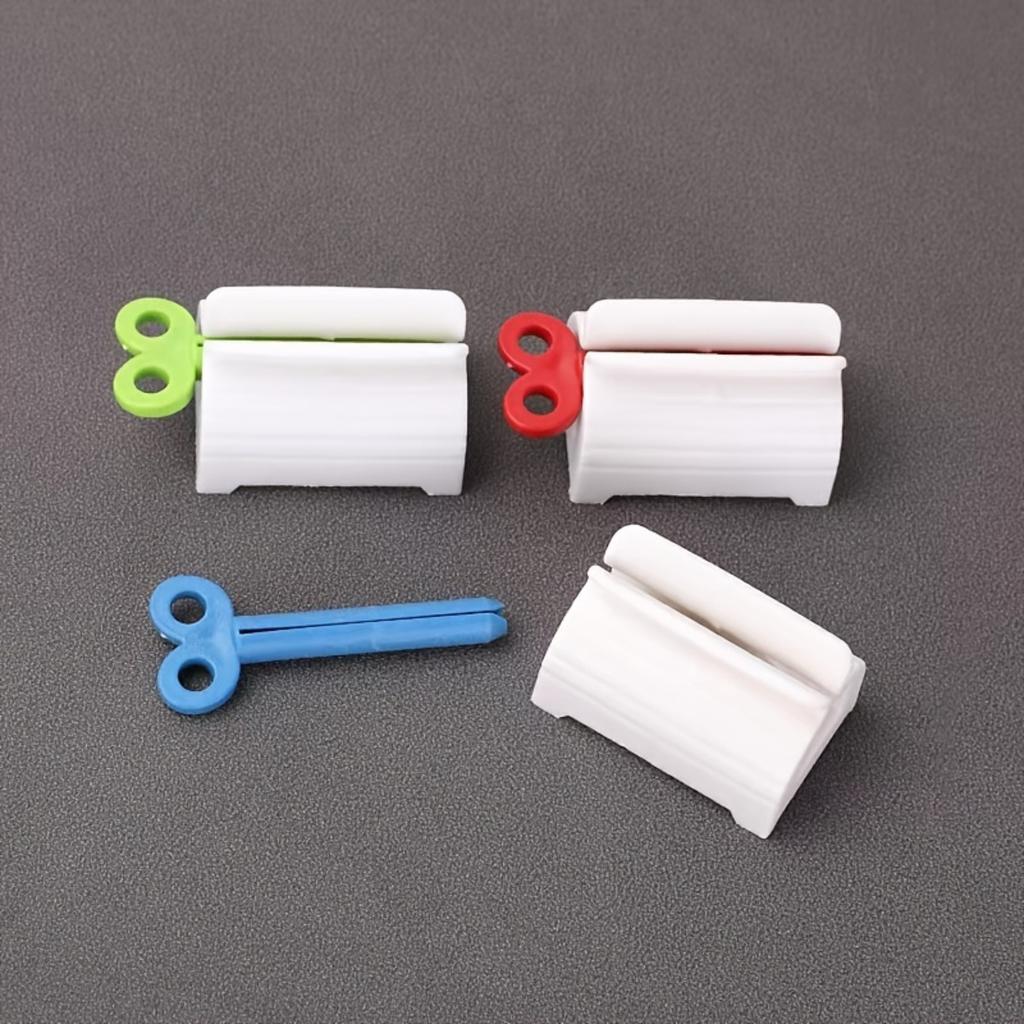 Home Toothpaste Dispenser Squeezer Bathroom Accessories Toothpaste Rack Organizer Hair Dye Cosmetics Creative Squeezer No Waste